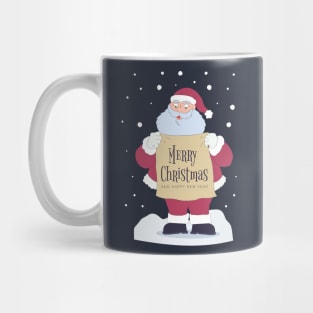 Cool Santa Christmas - Happy Christmas and a happy new year! - Available in stickers, clothing, etc Mug